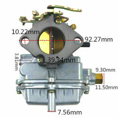 Carburetor Kit For Holley one barrel model 1904 Ford 1957-62 6cyl aluminum alloy