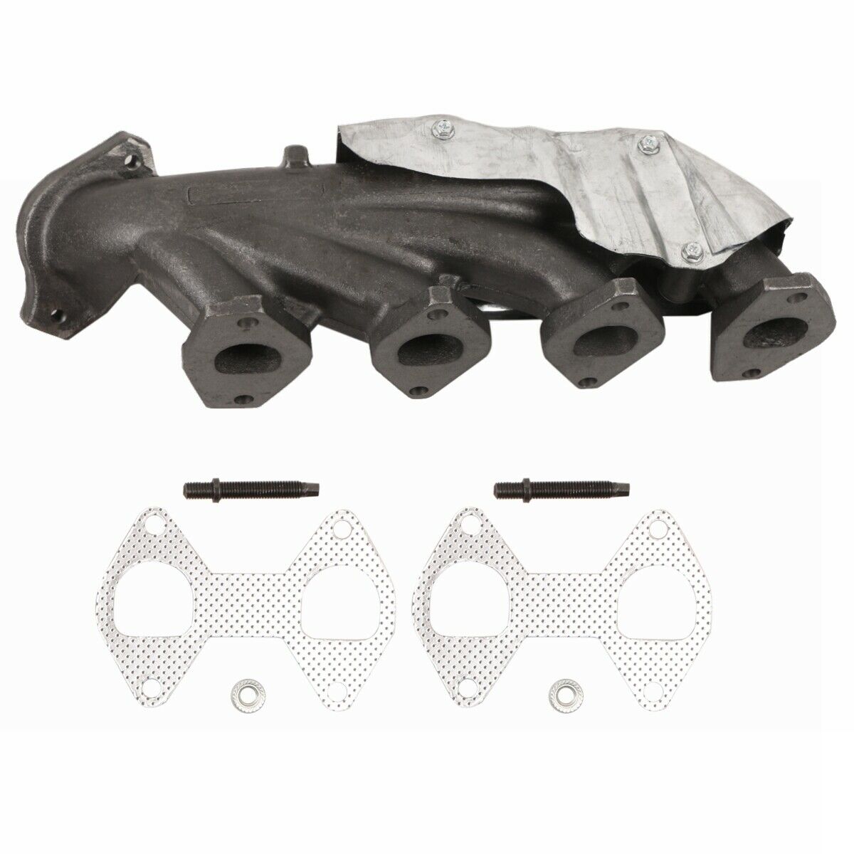 Driver Side Exhaust Manifold w/ Gasket Kit For 04-14 Ford Expedition F-150 5.4L