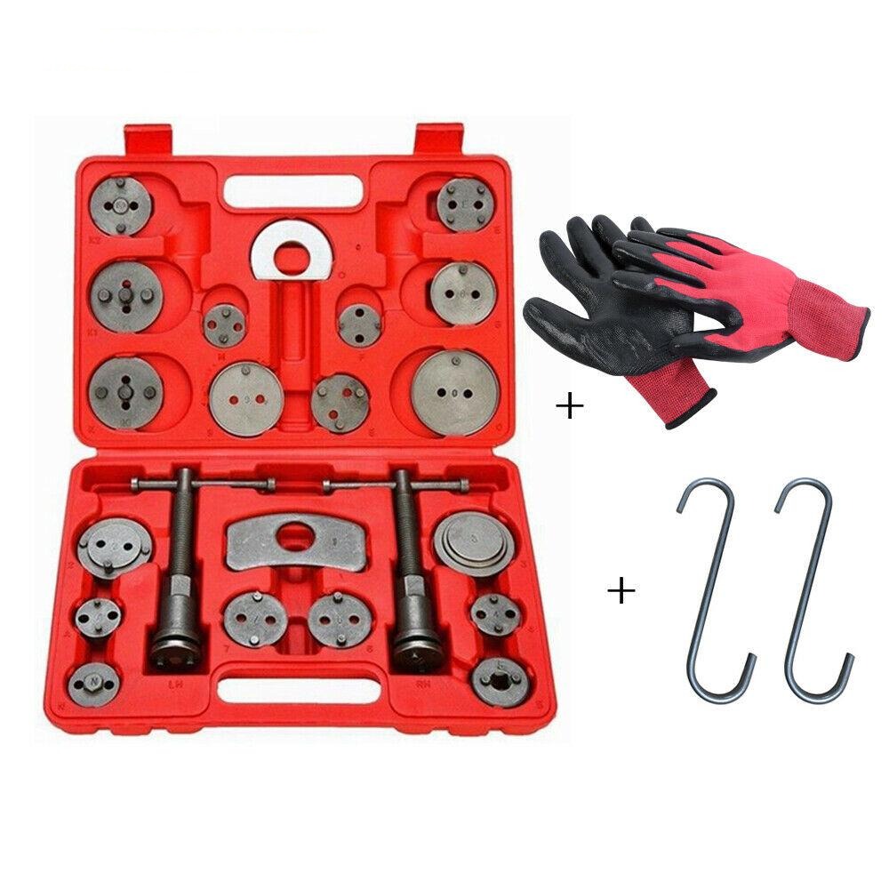 27PCS Universal Disc Brake Caliper Wind Rewind Tools For Ford Jag Mazda & Groves