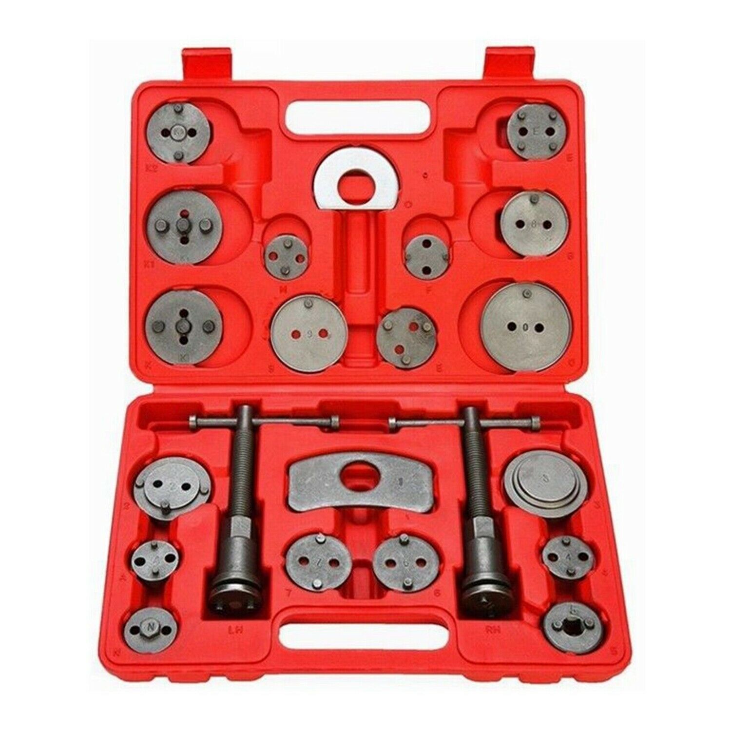 27PCS Universal Disc Brake Caliper Wind Rewind Tools For Ford Jag Mazda & Groves