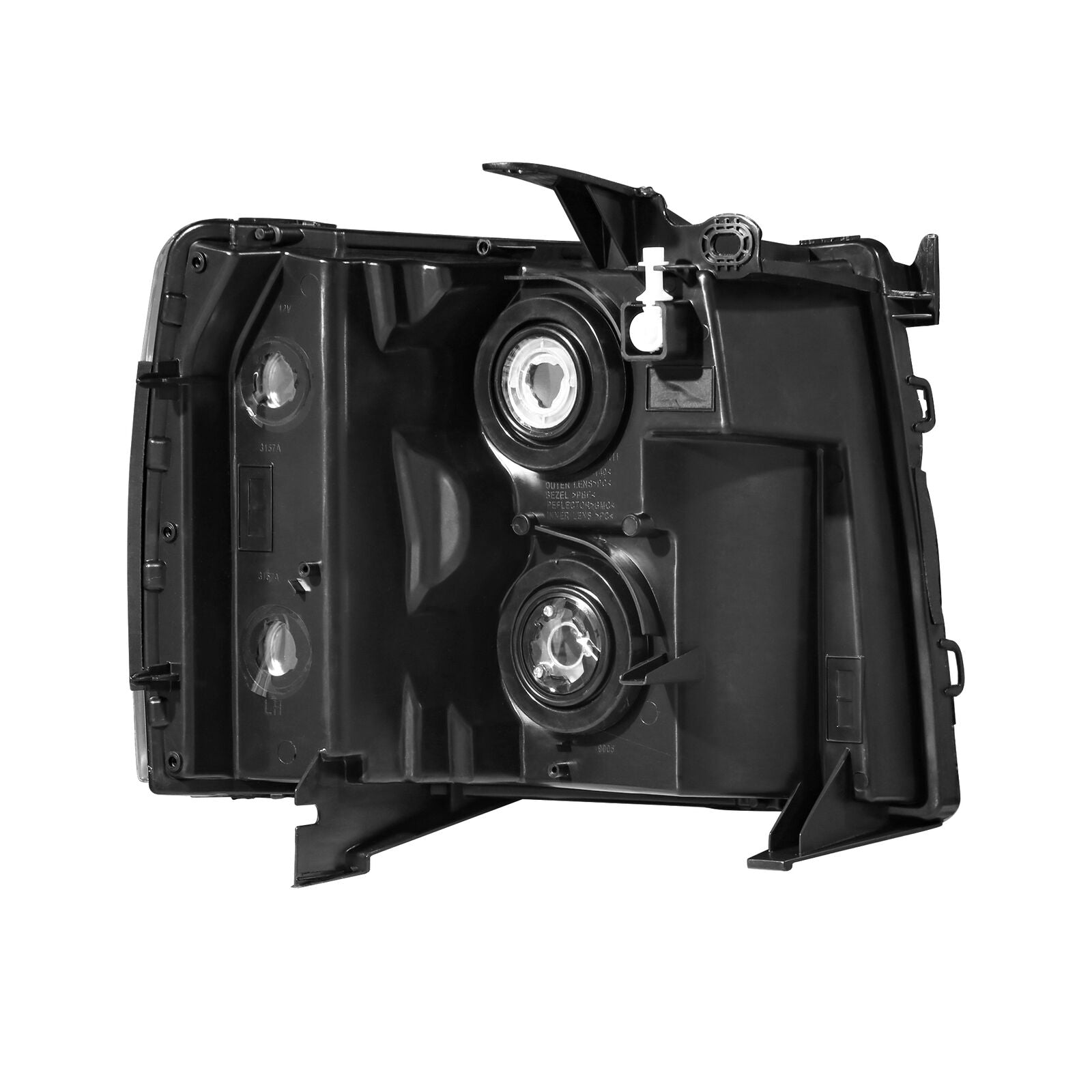 thumbnail image 2 of Neptuneauto OE Style Headlights For Chevy Silverado 1500 2500 3500 2007-2014 Chrome Housing Clear Lens 2 of 3