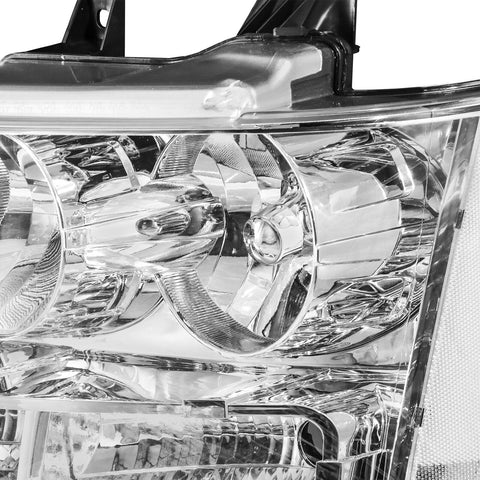 Headlights Assembly For 2007-2014 Chevy Tahoe Avalanche Suburban with ...