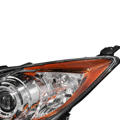 Chrome Housing Headlights Front Lamps For 2010 2011 2012 2013 Mazda 3 Sport 2pcs