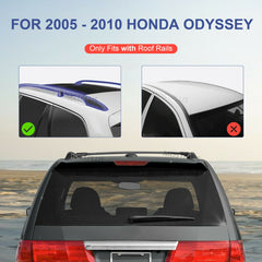 Roof Rack For 2005-2010 Honda Odyssey Cargo Carrier Cross Bar