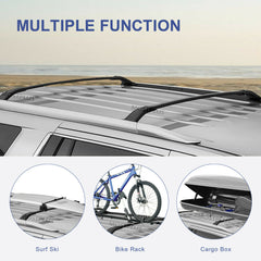 Roof Rack Cross Bar for 2015-2019 Cadillac Escalade ESV Chevy Suburban Tahoe