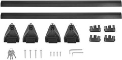 Pair Roof Rack Cross Bars Luggage Carrier For 2007-2021 Jeep Wrangler JK