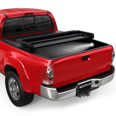 5FT Tri-Fold Soft Tonneau Cover For 2005-2015 Toyota Tacoma Truck Bed