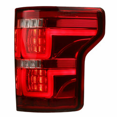 LED Tail Lights For 2015-2017 Ford F-150 Rear Lamps (Red Clear)