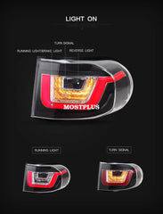 LED Tail Lights For 2007-2015 Toyota FJ Cruise Rear Lamps