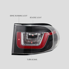 LED Tail Lights For 2007-2015 Toyota FJ Cruise Rear Lamps