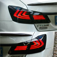 Smoke/Tinted LED Tail Lights for HONDA Accord 2013-2015 Rear Brake Lamp