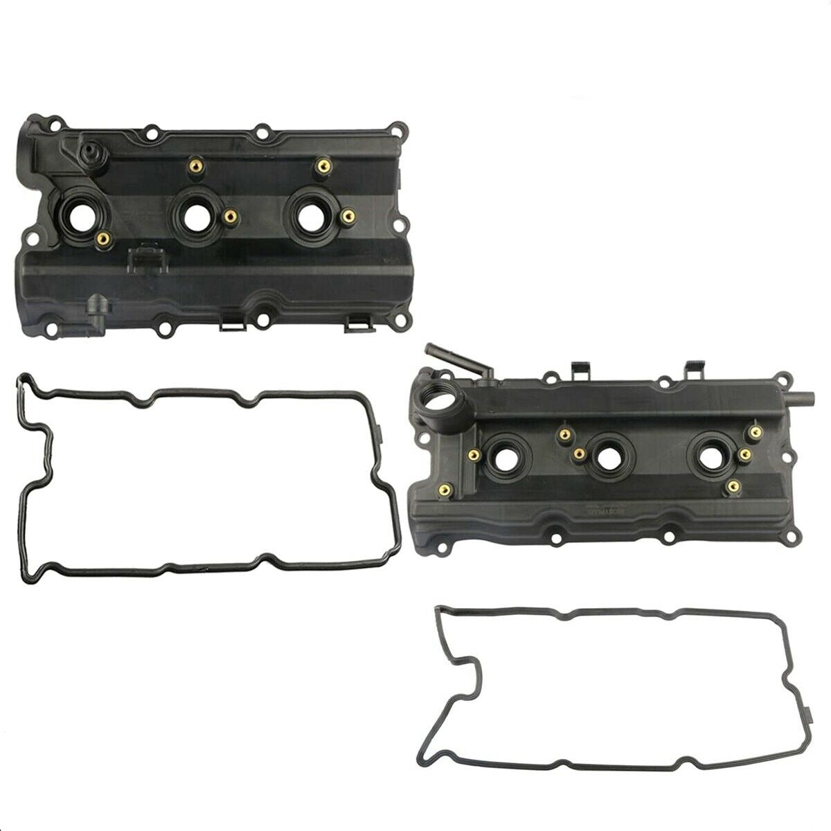 Left+Right Pair Engine Valve Covers For 2003-2006 Nissan 350Z 2003-2006 G35 V6 3.5L