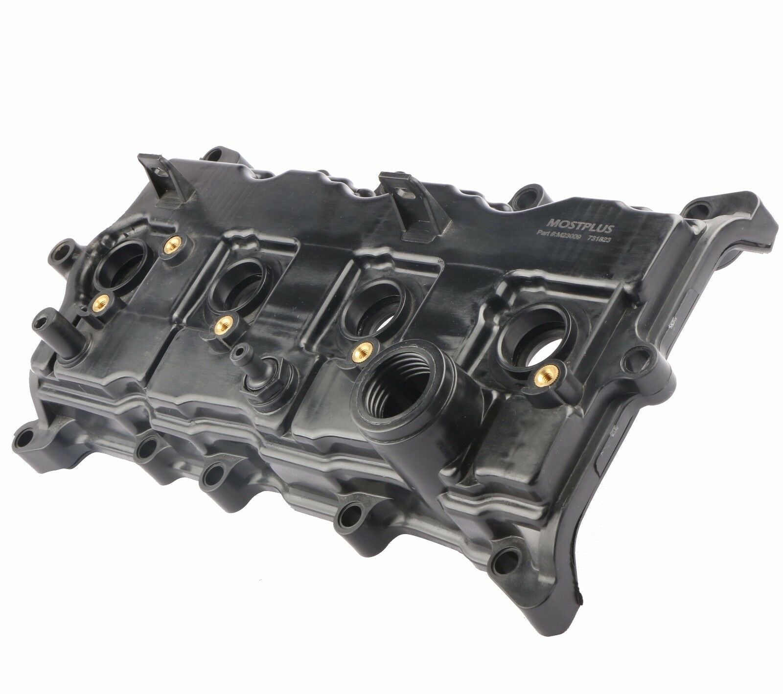 Black Engine Valve Cover W/ Gasket Kit For 07-13 Nissan Altima Sentra SE-R 2.5L